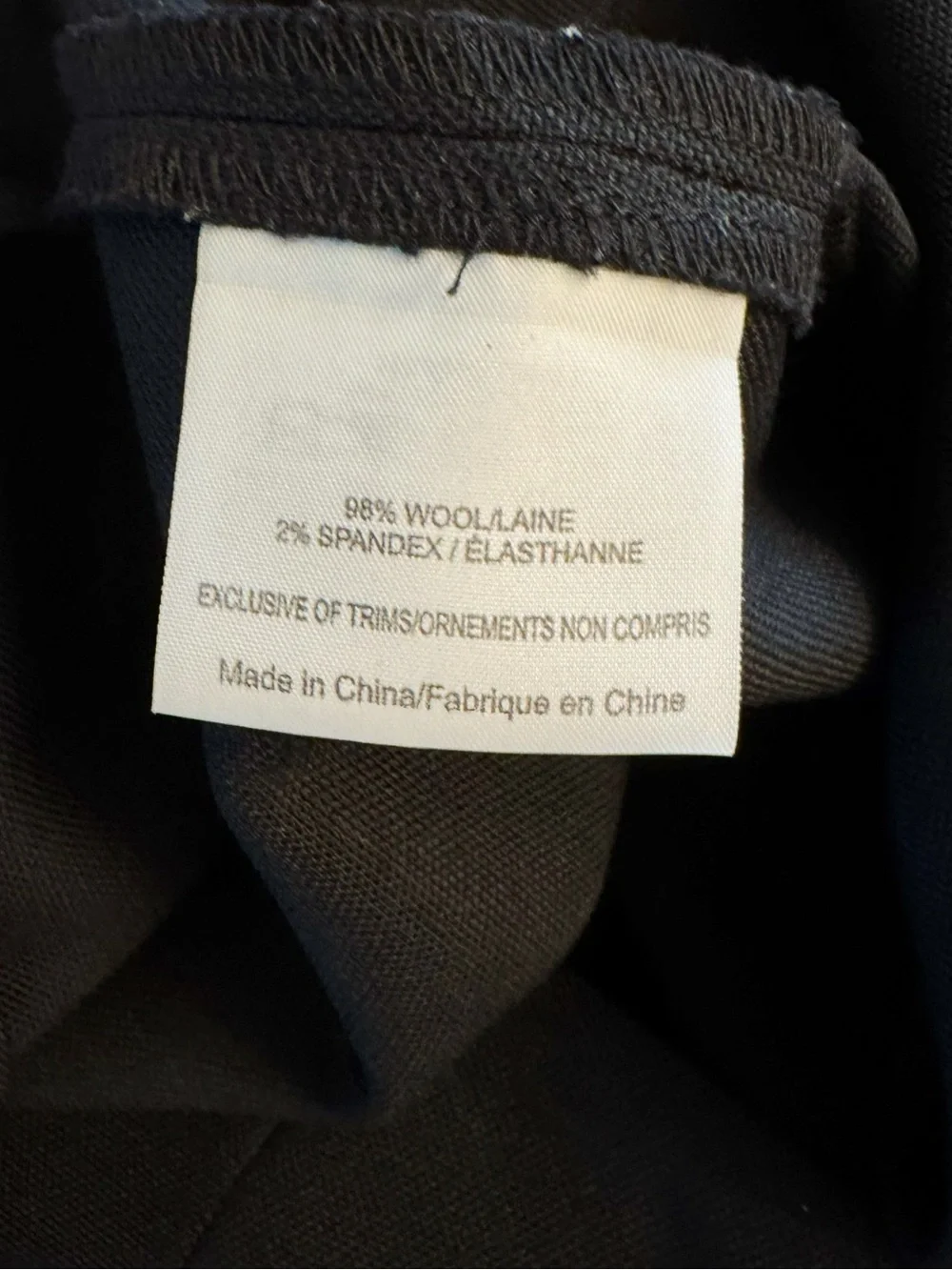 Tory Burch Straight Leg Wool Trouser Sz 10
